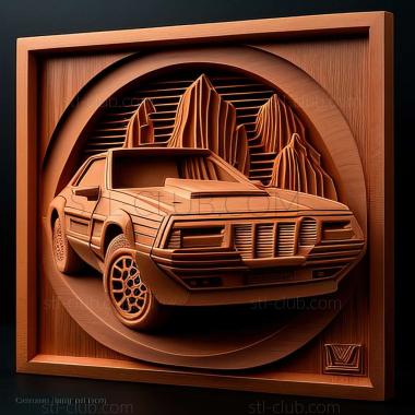 3D модель Lancia Montecarlo (STL)